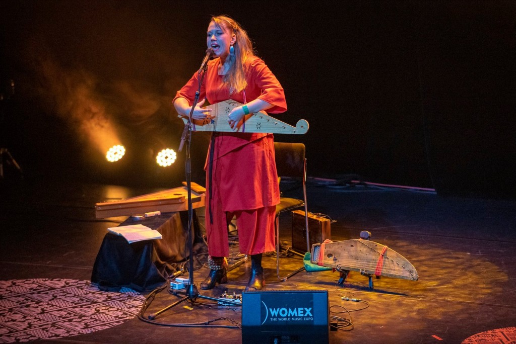 Mari Kalkun WOMEXil Tamperes Soomes