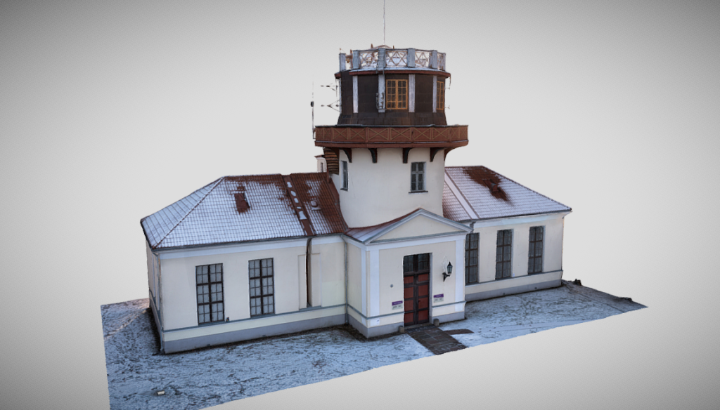 3D-digiteeritud Tartu tähetorn